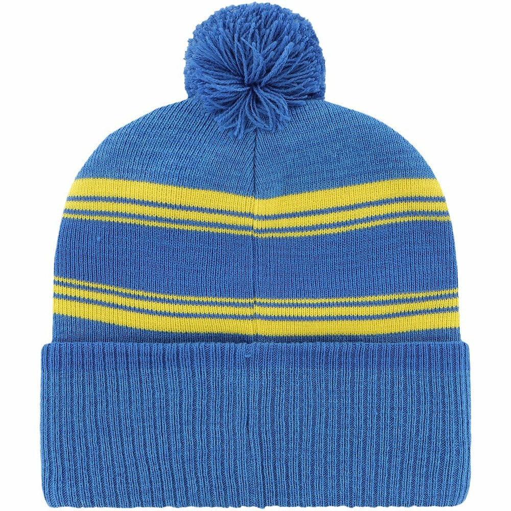 47 brand Los Angeles Rams '47 Fadeout Cuffed Knit Hat with Pom Royal