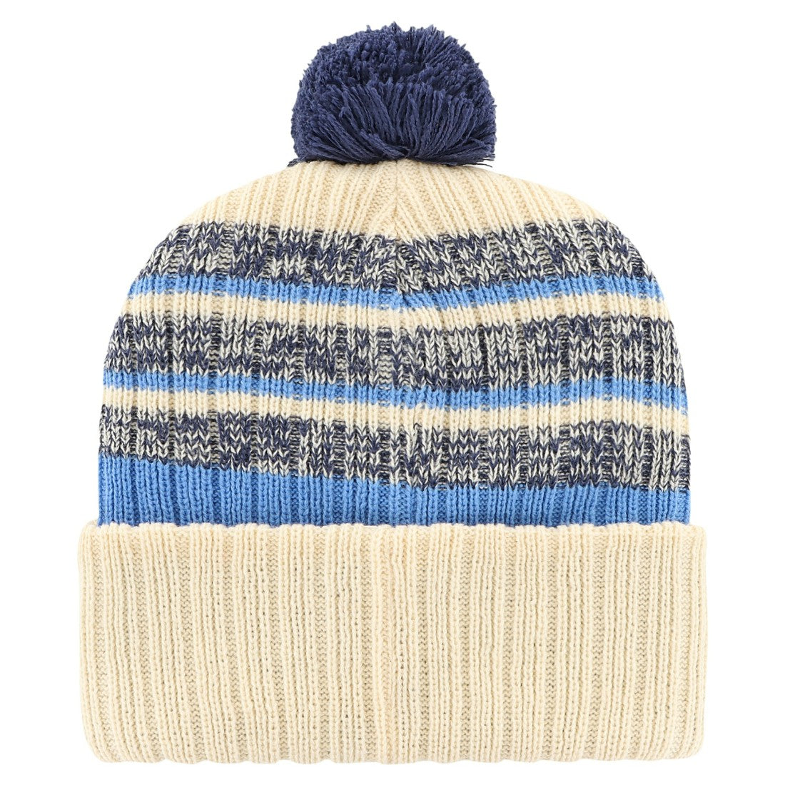 47 brand Tennessee Titans '47 Tavern Cuffed Knit Hat with Pom Cream