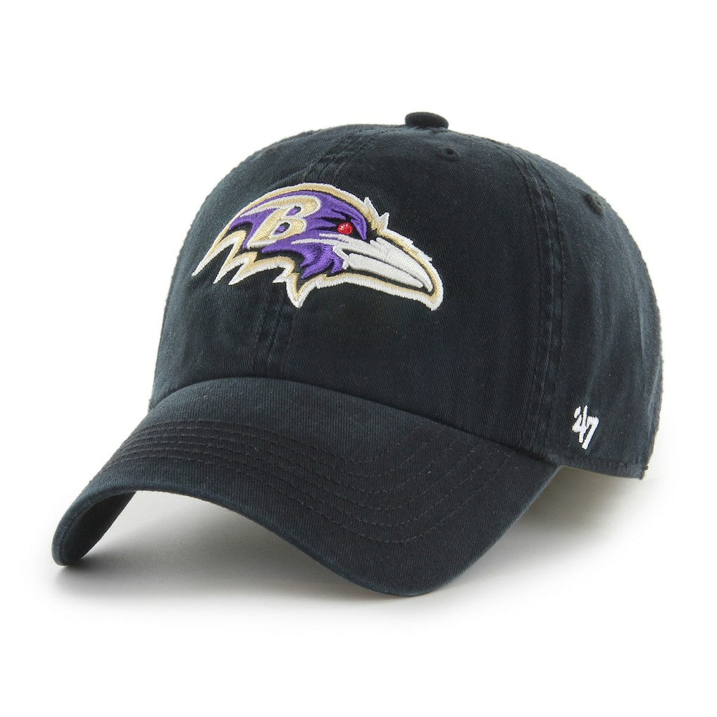 47 brand Baltimore Ravens '47 Franchise Logo Fitted Hat Black