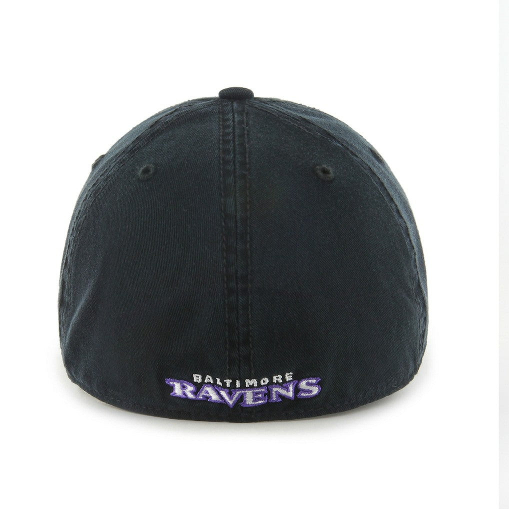 47 brand Baltimore Ravens '47 Franchise Logo Fitted Hat Black