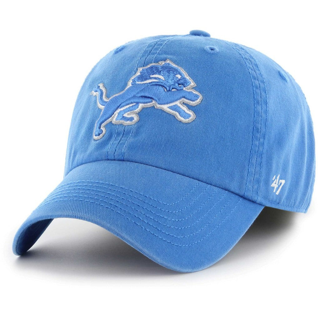 47 brand Detroit Lions '47 Franchise Logo Fitted Hat Blue