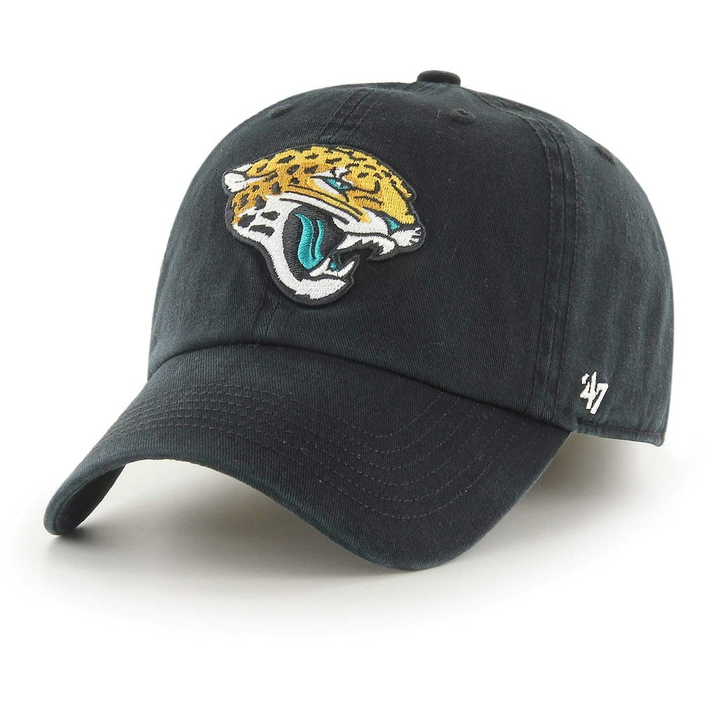 47 brand Jacksonville Jaguars '47 Franchise Logo Fitted Hat Black