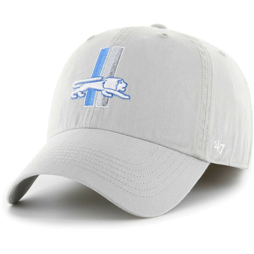47 brand Detroit Lions '47 Gridiron Classics Franchise Fitted Hat Gray