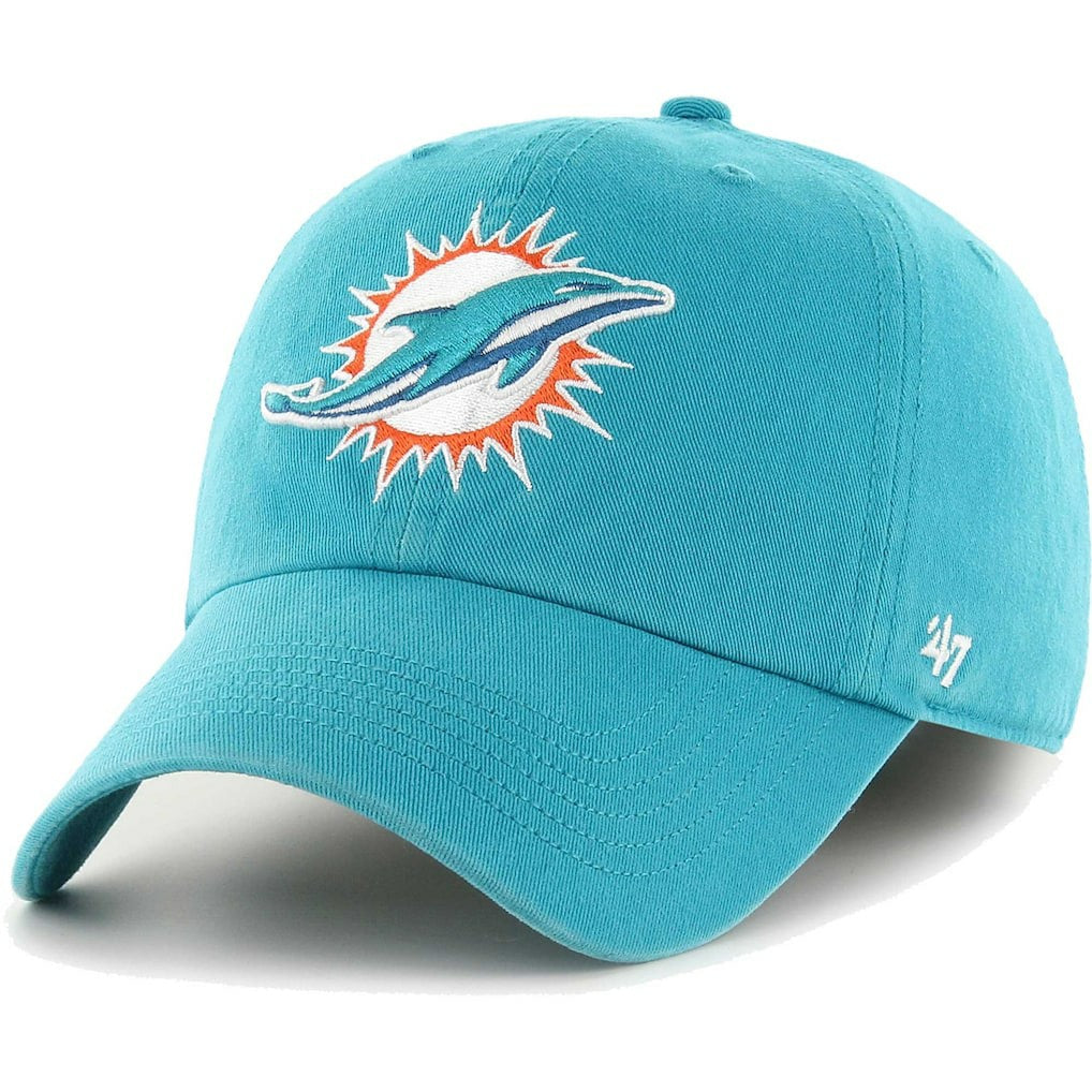 47 brand Miami Dolphins '47 Franchise Logo Fitted Hat Aqua