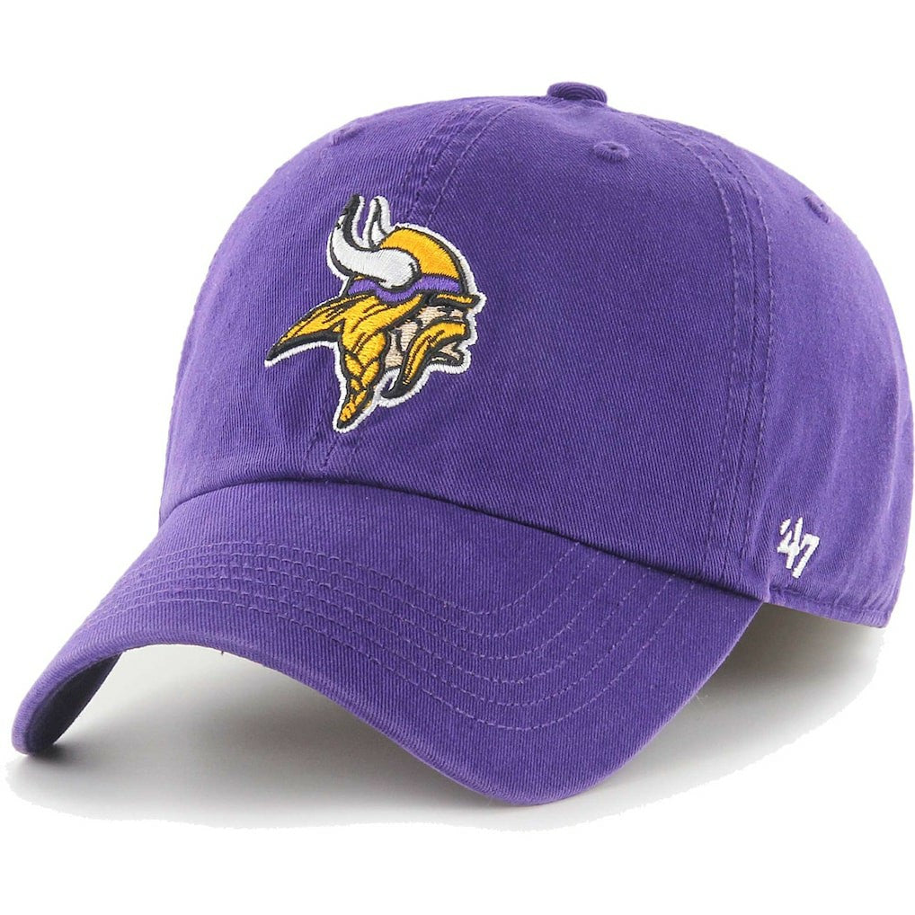 47 brand Minnesota Vikings '47 Franchise Logo Fitted Hat Purple