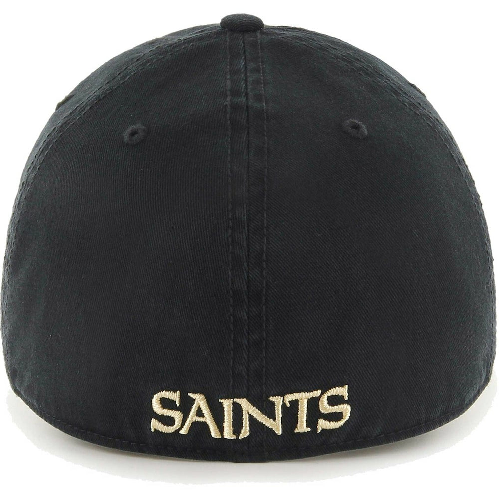 47 brand New Orleans Saints '47 Franchise Logo Fitted Hat Black
