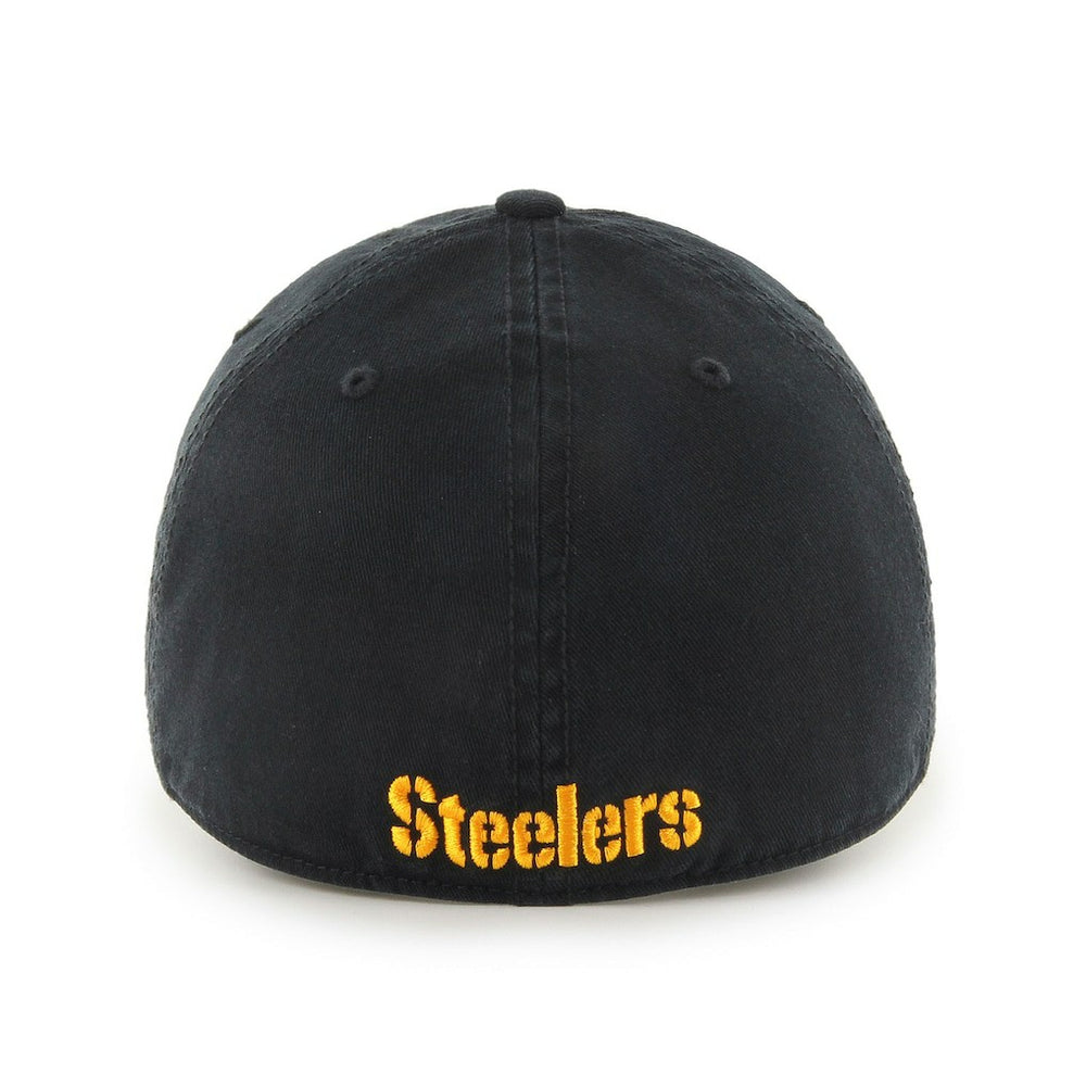 47 brand Pittsburgh Steelers '47 Franchise Logo Fitted Hat Black