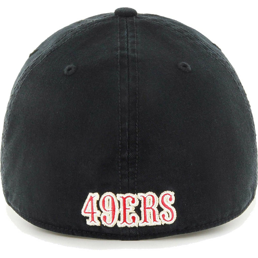 47 brand San Francisco 49ers '47 Franchise Logo Fitted Hat Black