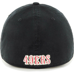 47 brand San Francisco 49ers '47 Franchise Logo Fitted Hat Black