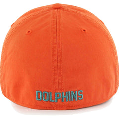 47 brand Miami Dolphins '47 Gridiron Classics Franchise Fitted Hat Orange