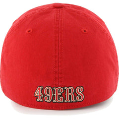 47 brand San Francisco 49ers '47 Franchise Logo Fitted Hat Scarlet