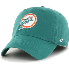 47 brand Miami Dolphins '47 Gridiron Classics Franchise Fitted Hat Aqua