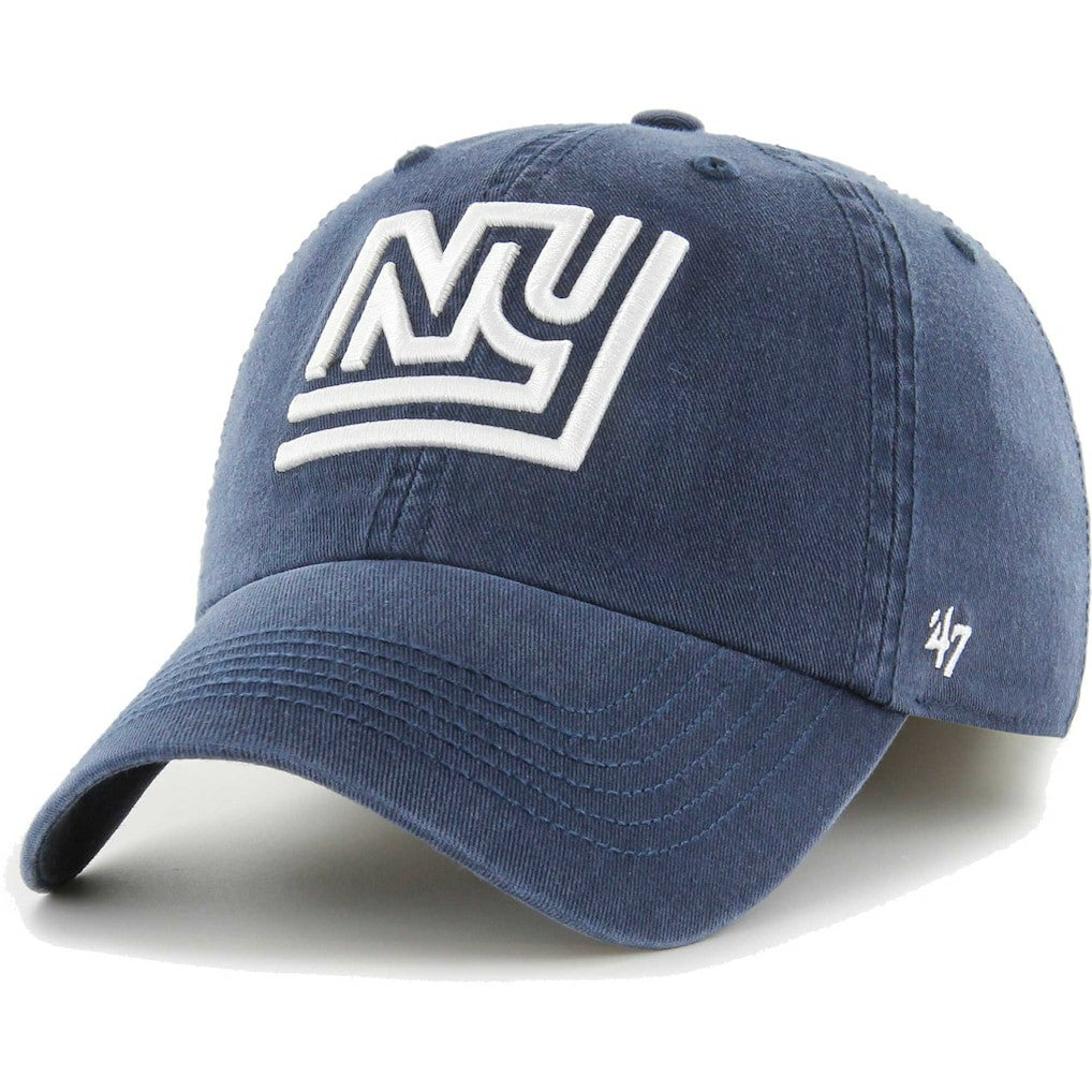 47 brand New York Giants '47 Gridiron Classics Franchise Fitted Hat Navy