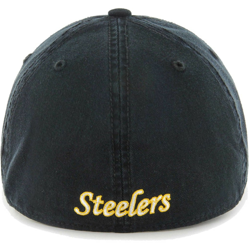 47 brand Pittsburgh Steelers '47 Gridiron Classics Franchise Fitted Hat Black