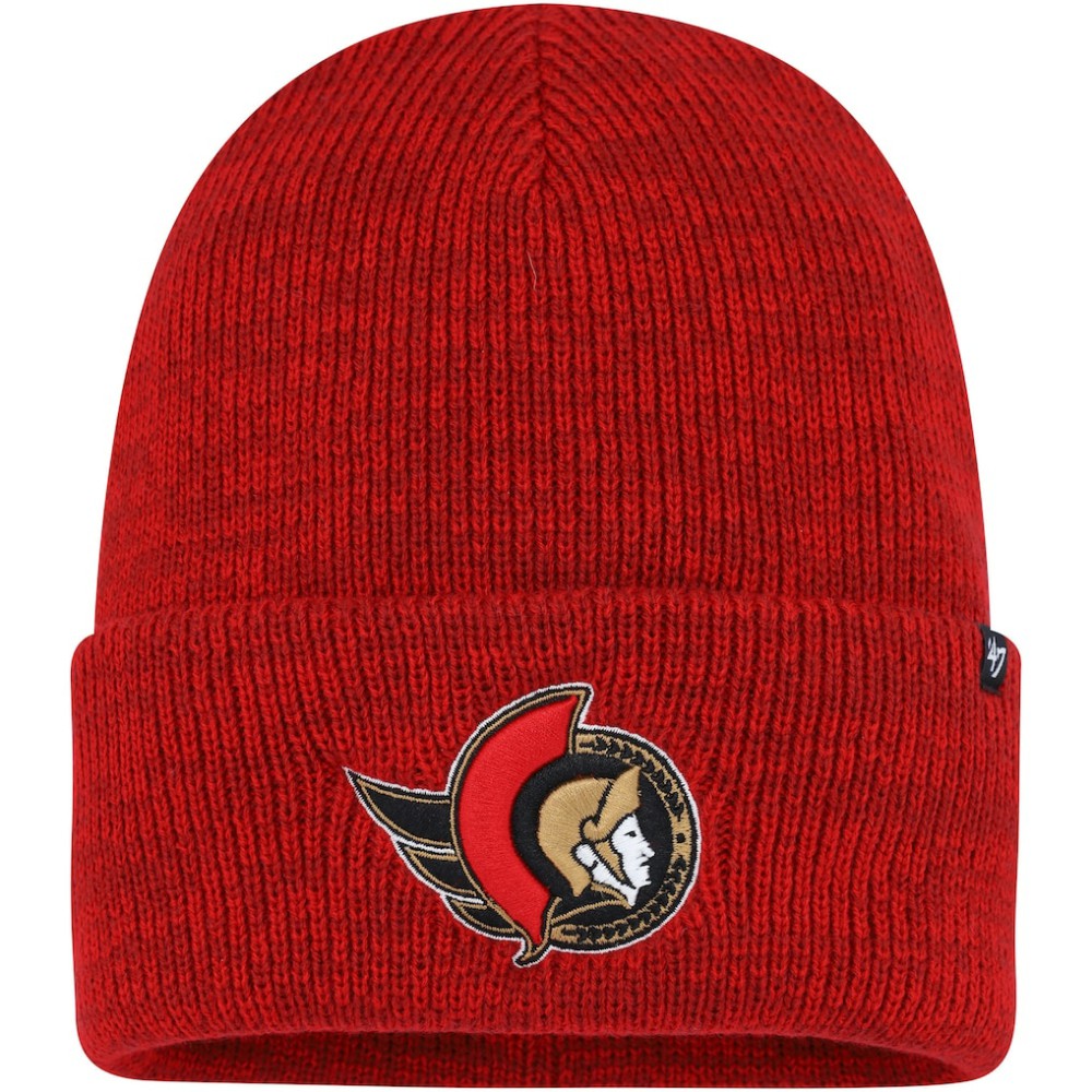 Ottawa Senators '47 Brain Freeze Cuffed Knit Hat - Red - NHL 200009012
