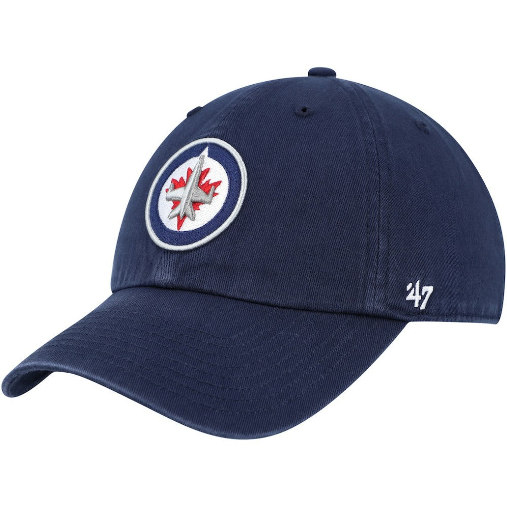 Winnipeg Jets '47 Clean Up Adjustable Hat - Navy - NHL 200009025