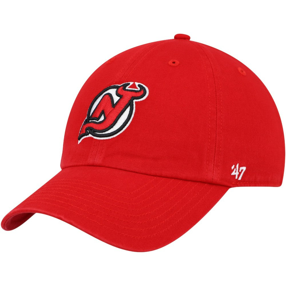New Jersey Devils '47 Clean Up Adjustable Hat - Red - NHL 200009053