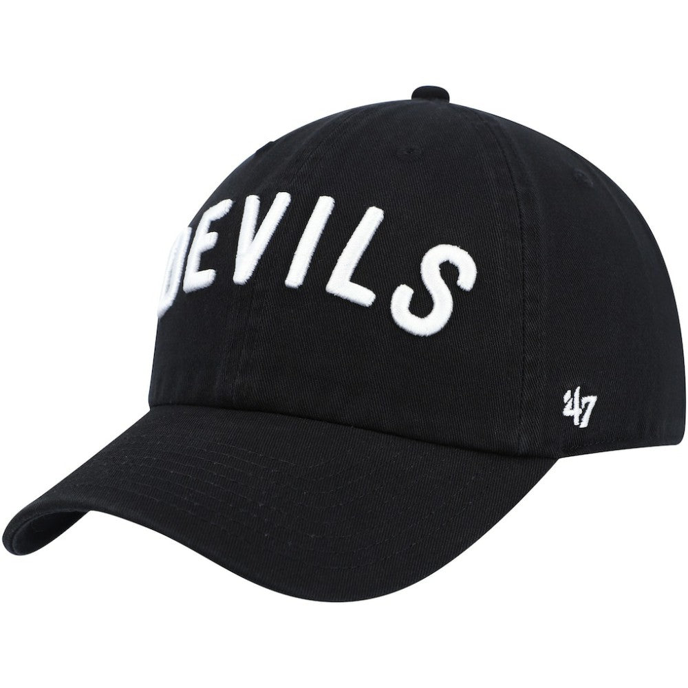 New Jersey Devils '47 Clean Up Adjustable Hat - Black - NHL 200009055