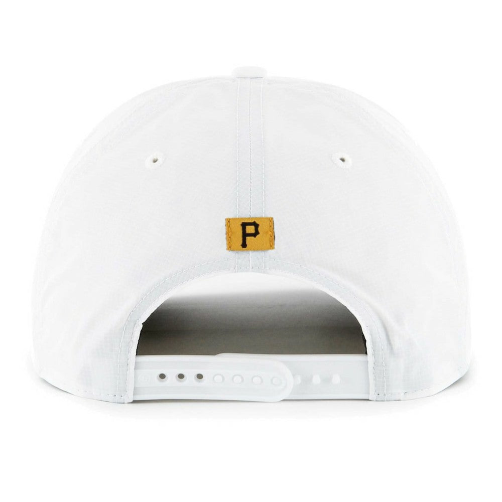 Pittsburgh Pirates '47 2023 City Connect Downburst Hitch Snapback Hat - White - 47 brand Discount