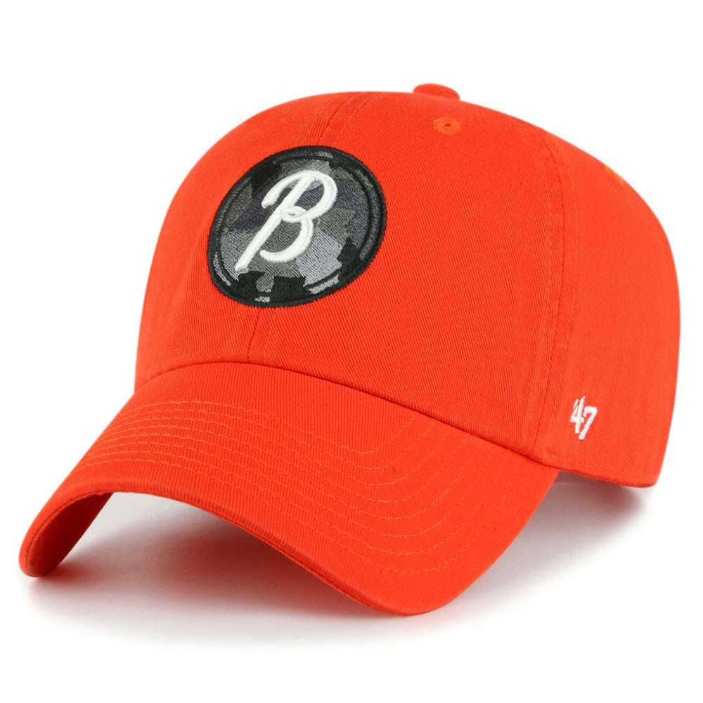 Baltimore Orioles '47 2023 City Connect Clean Up Adjustable Hat - Orange - 47 brand Lifestyle