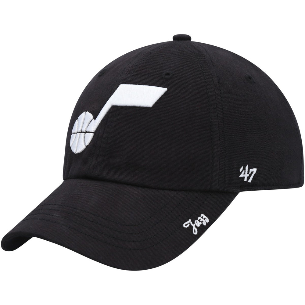 Utah Jazz '47 Women's Miata Clean Up Adjustable Hat Black | 47 brand for sale