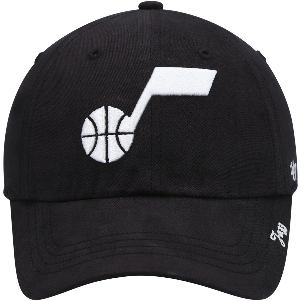 Utah Jazz '47 Women's Miata Clean Up Adjustable Hat Black | 47 brand for sale