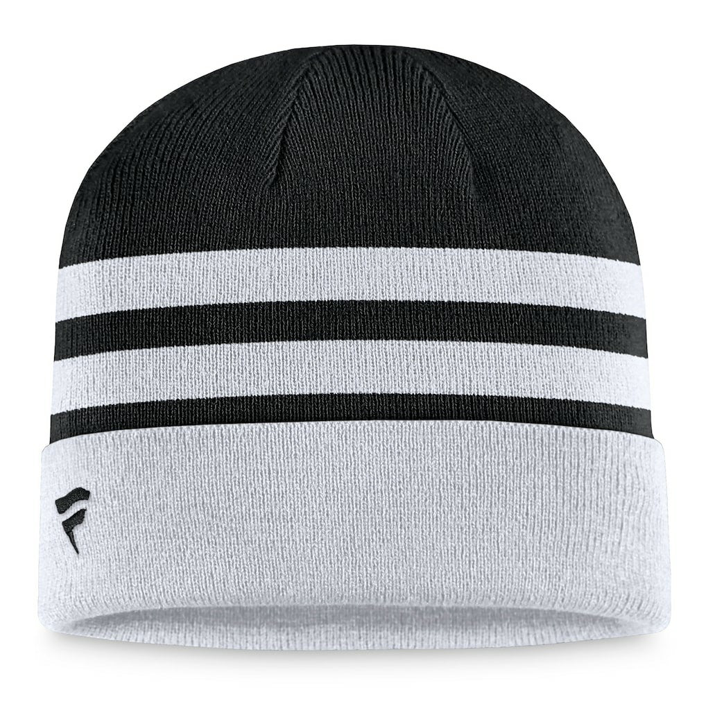 Fanatics New Orleans Saints Logo Cuffed Knit Hat Heather Gray