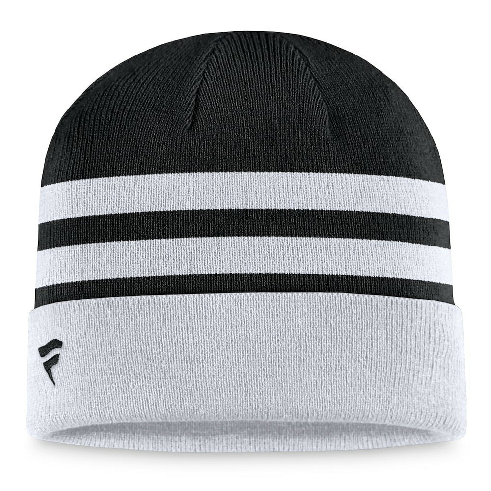 Fanatics New Orleans Saints Logo Cuffed Knit Hat Heather Gray