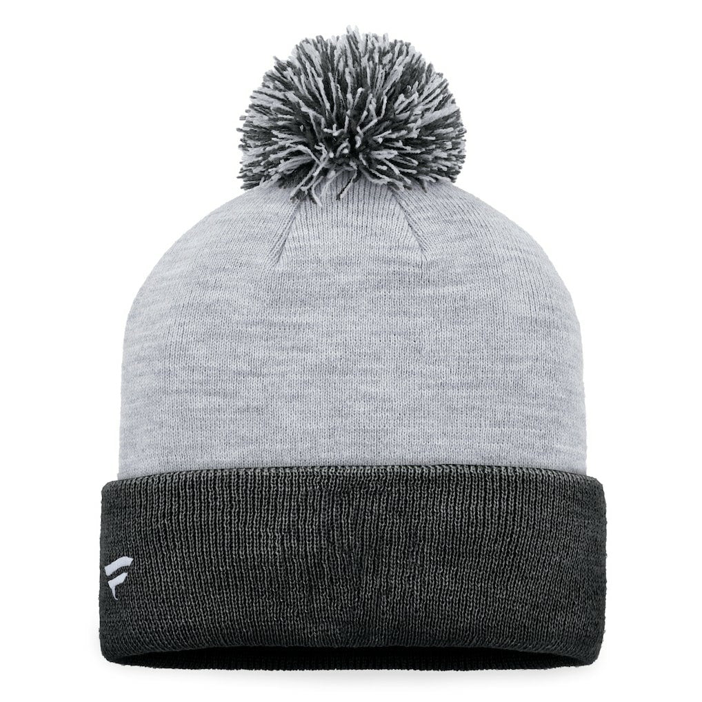 Fanatics New Orleans Saints Women's Cuffed Knit Hat with Pom Gray
