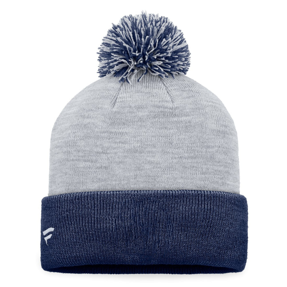 Fanatics Tennessee Titans Women's Cuffed Knit Hat with Pom Gray