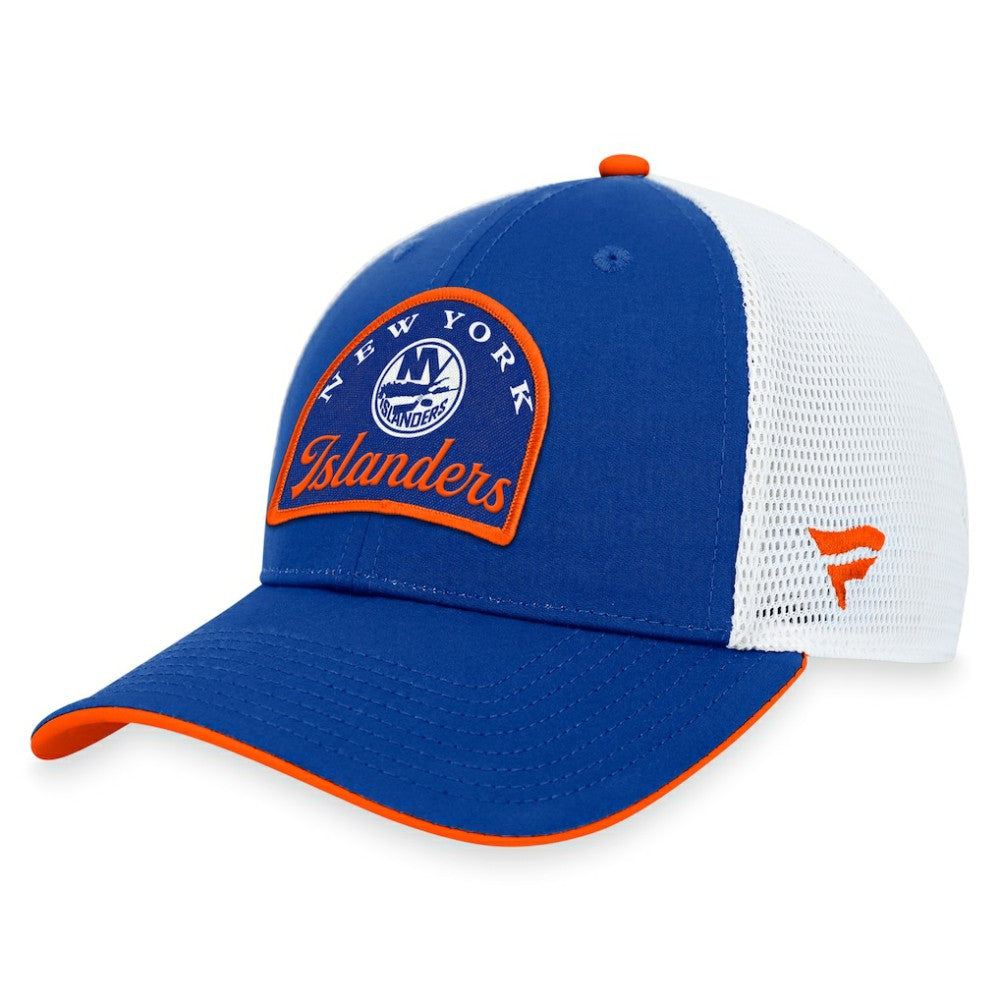 New York Islanders Fanatics Fundamental Adjustable Hat - Royal/White - NHL 200010122