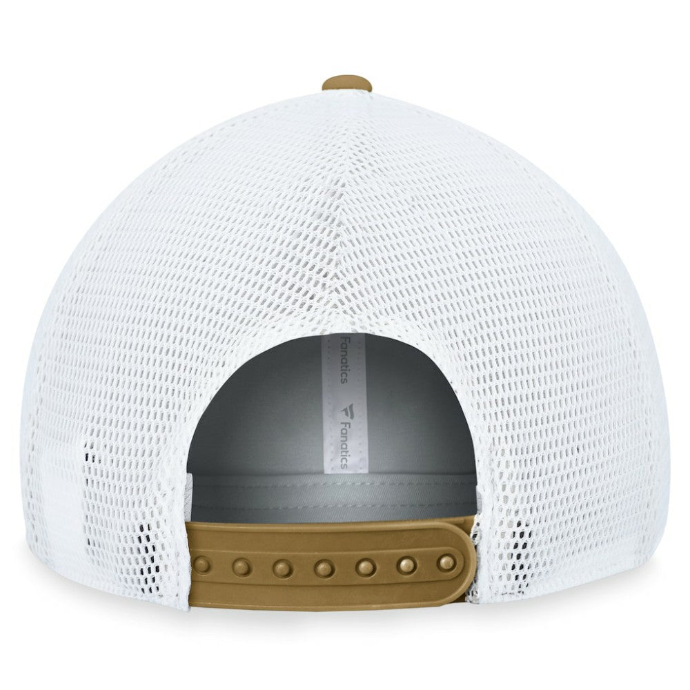 Vegas Golden Knights Fanatics Fundamental Adjustable Hat - Black/White - NHL 200010133