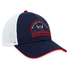 Washington Capitals Fanatics Fundamental Adjustable Hat - Navy/White - NHL 200010134