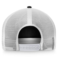 Pittsburgh Penguins Fanatics Women's Fundamental Trucker Adjustable Hat - Black/White - NHL 200010178
