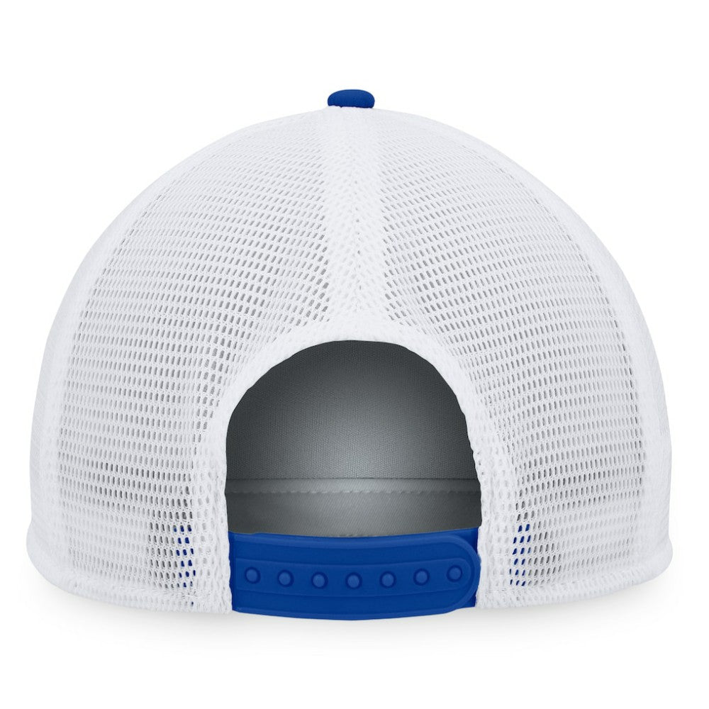 New York Islanders Fanatics Foam Front Patch Trucker Snapback Hat - Royal/White - NHL 200010206