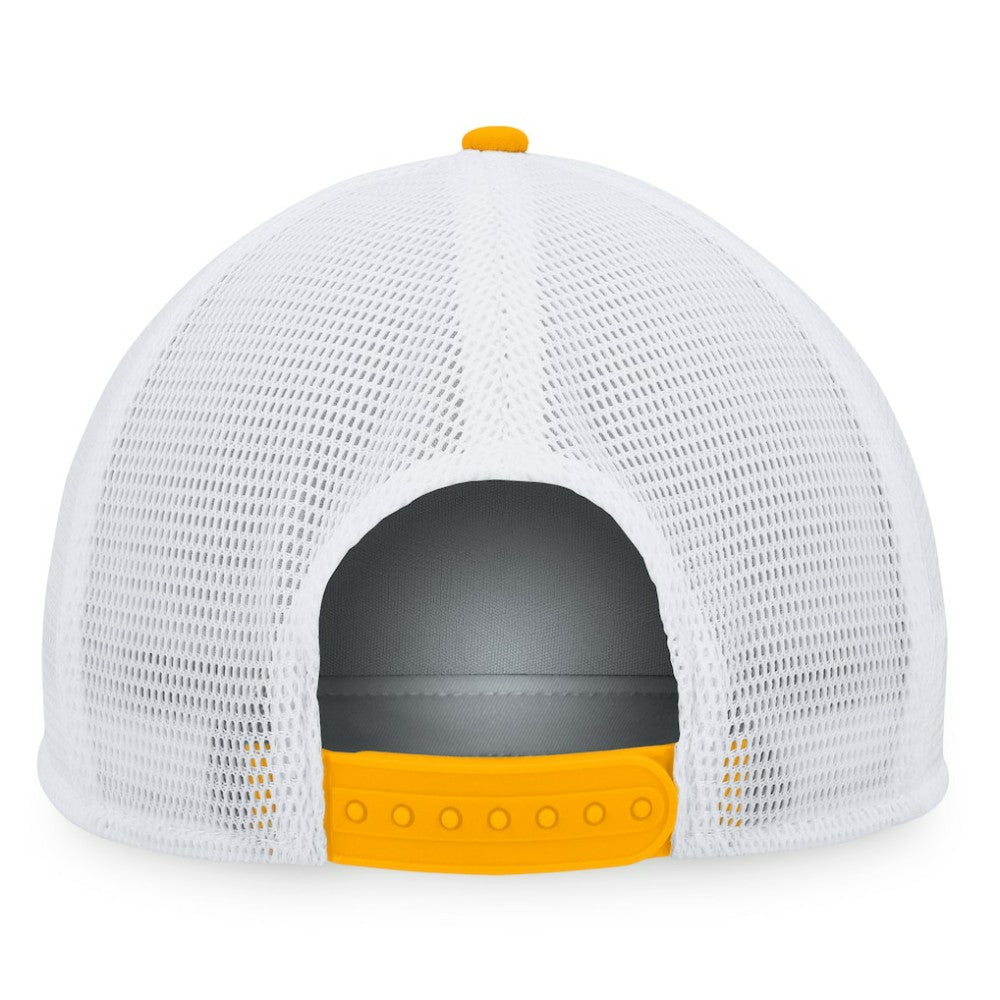 St. Louis Blues Fanatics Heritage Vintage Foam Front Trucker Snapback Hat - Blue/Gold - NHL 200010247