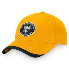 Pittsburgh Penguins Fanatics Fundamental Adjustable Hat - Gold - NHL 200010285