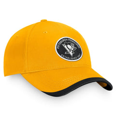 Pittsburgh Penguins Fanatics Fundamental Adjustable Hat - Gold - NHL 200010285