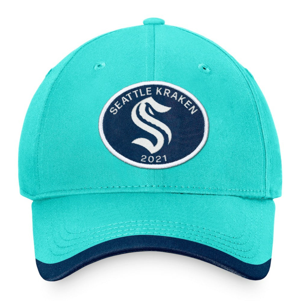 Seattle Kraken Fanatics Fundamental Adjustable Hat - Light Blue - NHL 200010294