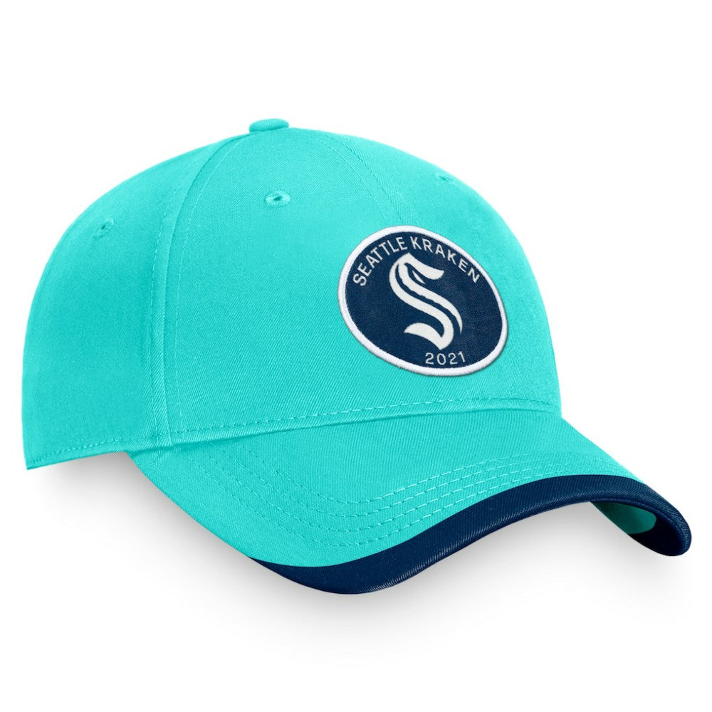 Seattle Kraken Fanatics Fundamental Adjustable Hat - Light Blue - NHL 200010294