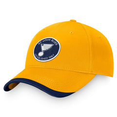 St. Louis Blues Fanatics Fundamental Adjustable Hat - Gold - NHL 200010301