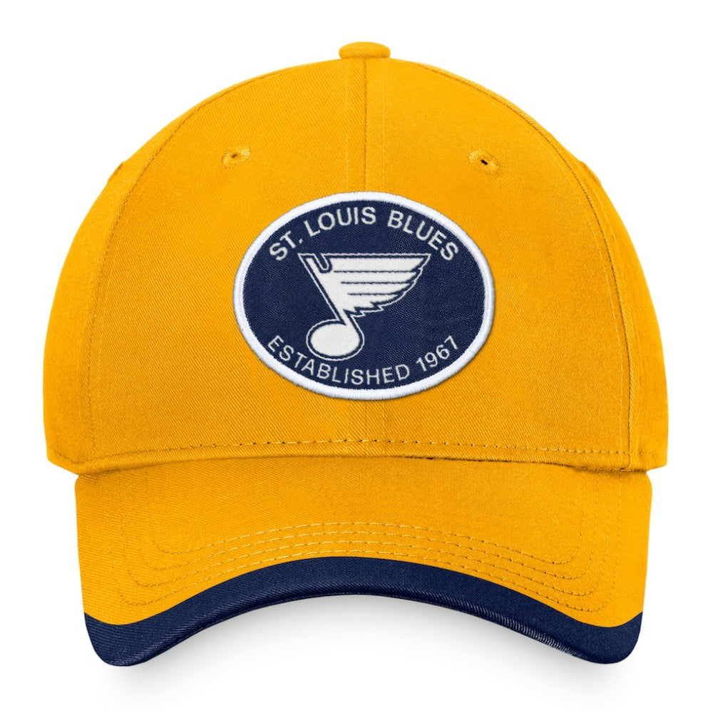 St. Louis Blues Fanatics Fundamental Adjustable Hat - Gold - NHL 200010301
