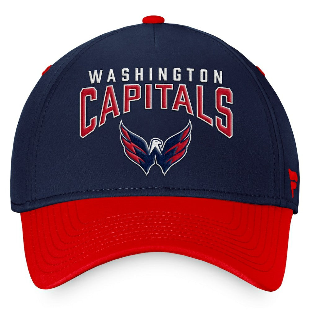 Washington Capitals Fanatics Fundamental 2-Tone Flex Hat - Navy/Red - NHL 200010317