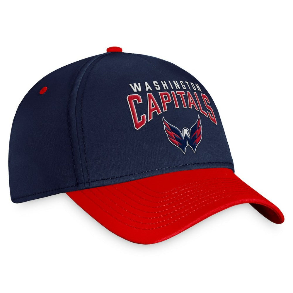 Washington Capitals Fanatics Fundamental 2-Tone Flex Hat - Navy/Red - NHL 200010317