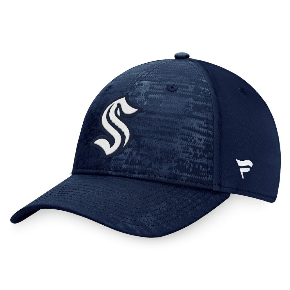 Seattle Kraken Fanatics Fundamental Flex Hat - Deep Sea Blue - NHL 200010330