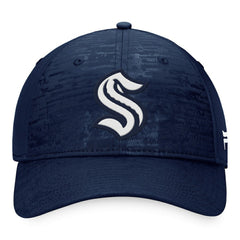 Seattle Kraken Fanatics Fundamental Flex Hat - Deep Sea Blue - NHL 200010330