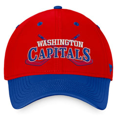 Washington Capitals Fanatics Heritage Vintage Flex Hat - Red/Blue - NHL 200010381