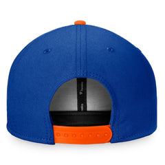 New York Islanders Fanatics Fundamental Colorblocked Snapback Hat - Royal/Orange - NHL 200010396