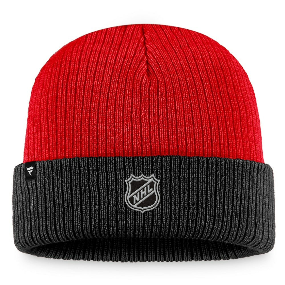 Ottawa Senators Fanatics Heritage Vintage Cuffed Knit Hat - Red/Black - NHL 200010513