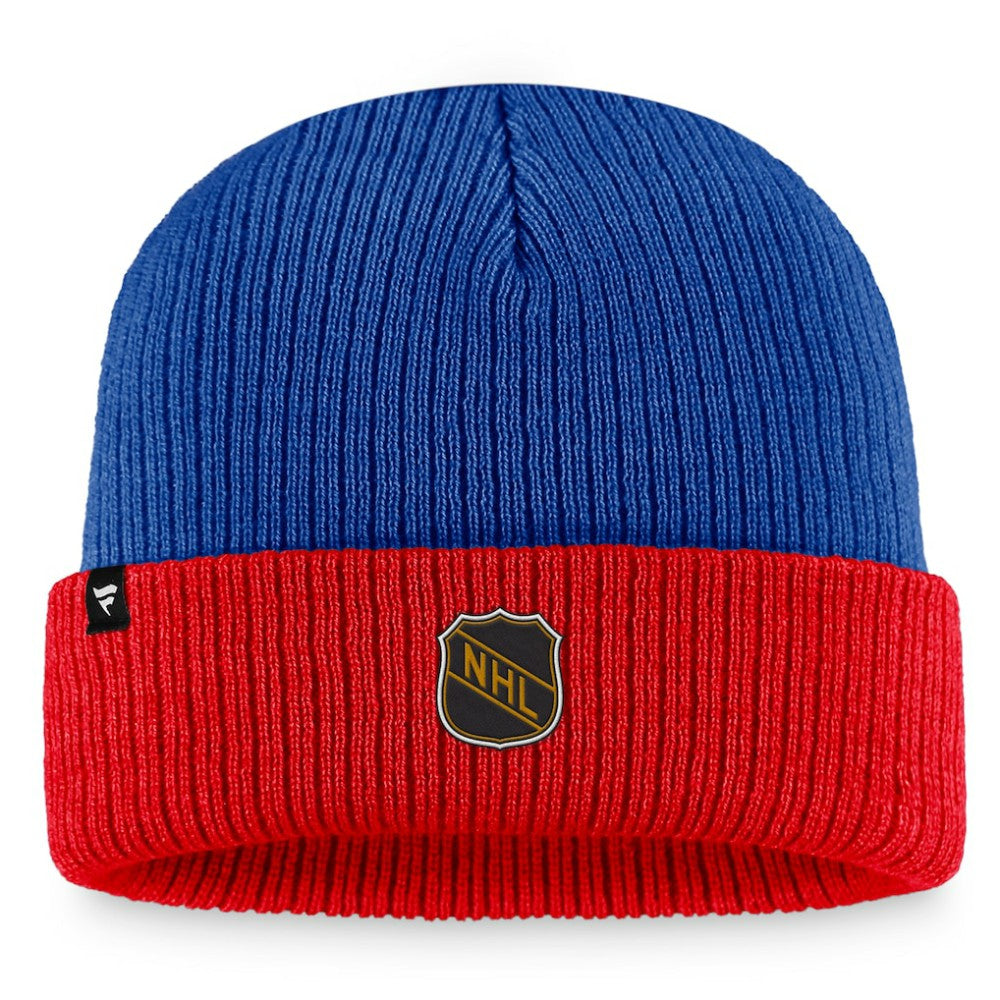 Washington Capitals Fanatics Heritage Vintage Cuffed Knit Hat - Blue/Red - NHL 200010529